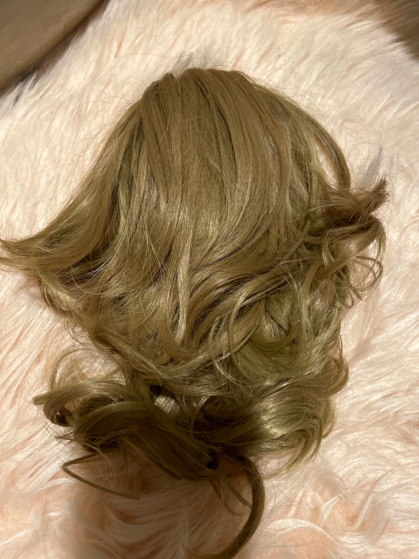 Synthetic Clip Claw ponytail hair