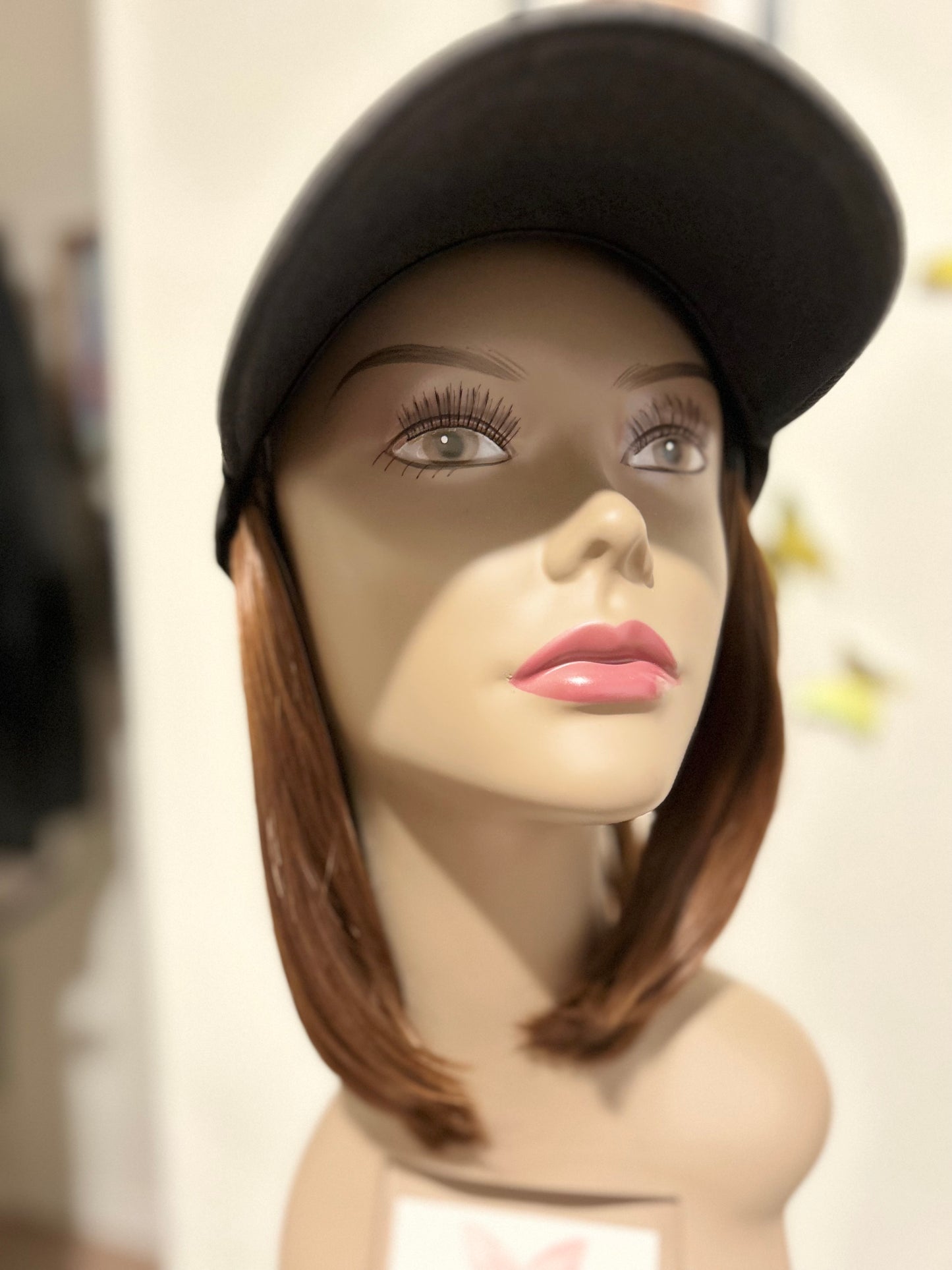 Hat Synthetic Wigs