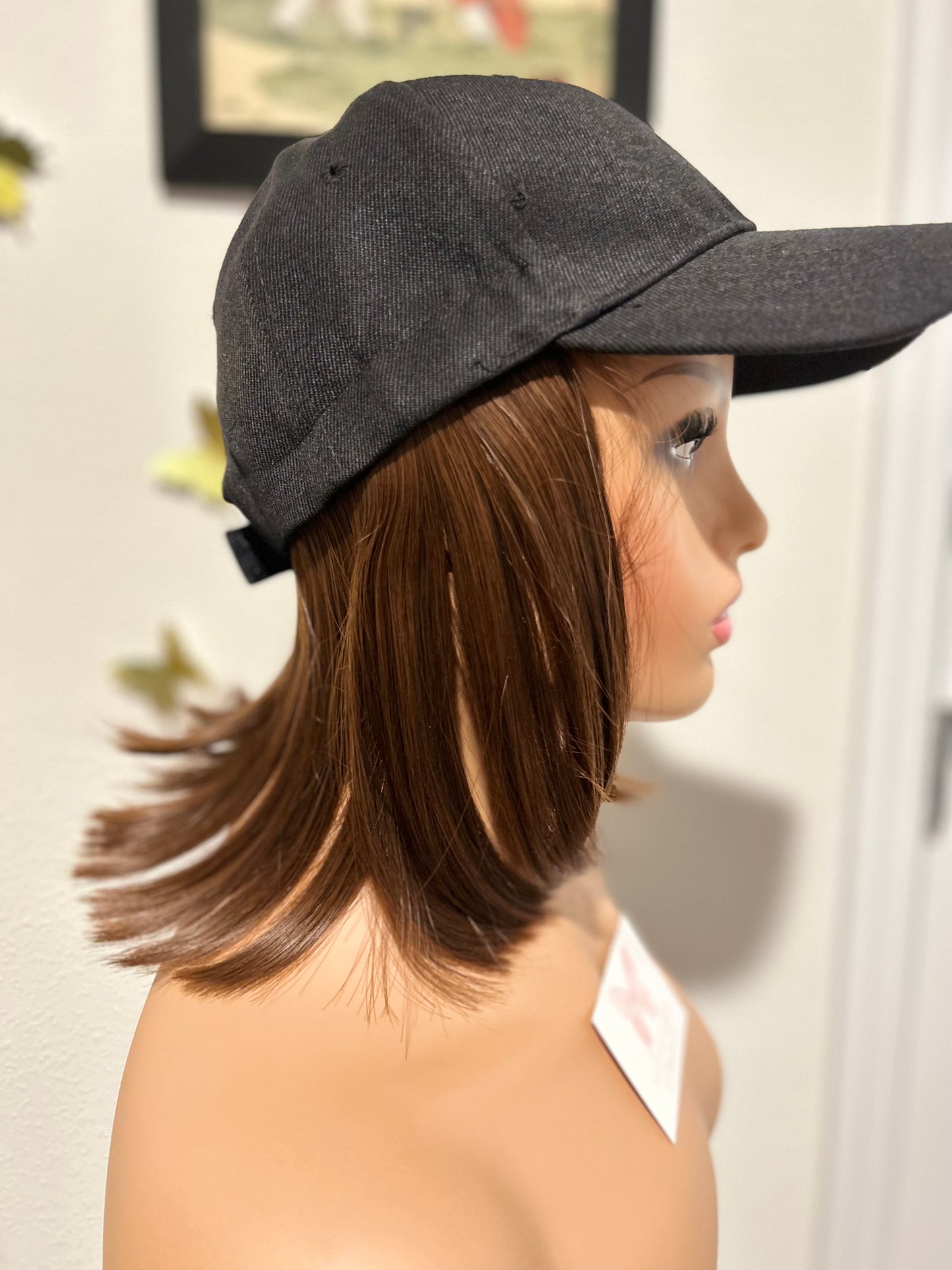 Hat Synthetic Wigs
