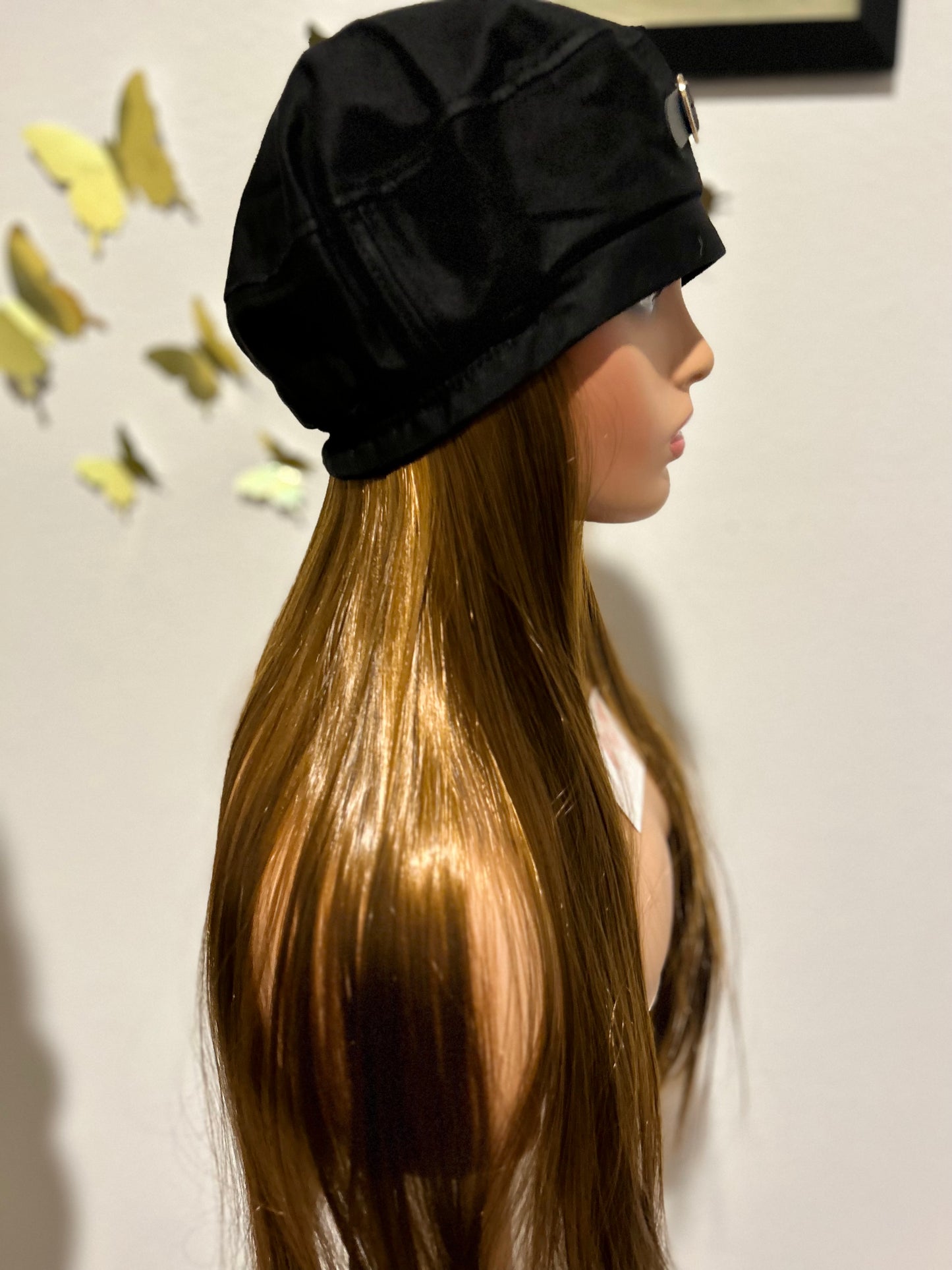 Hat Synthetic Wigs