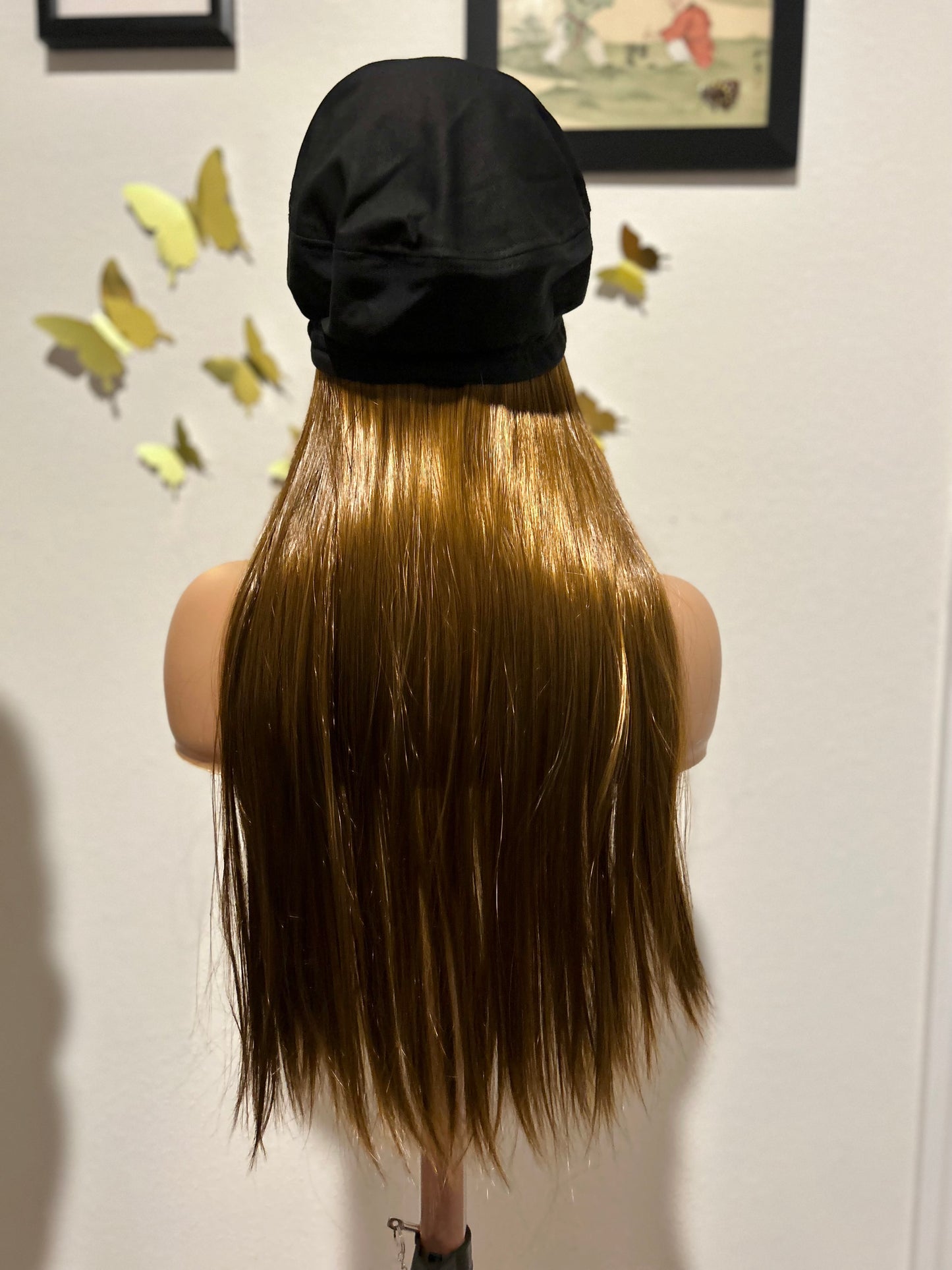 Hat Synthetic Wigs