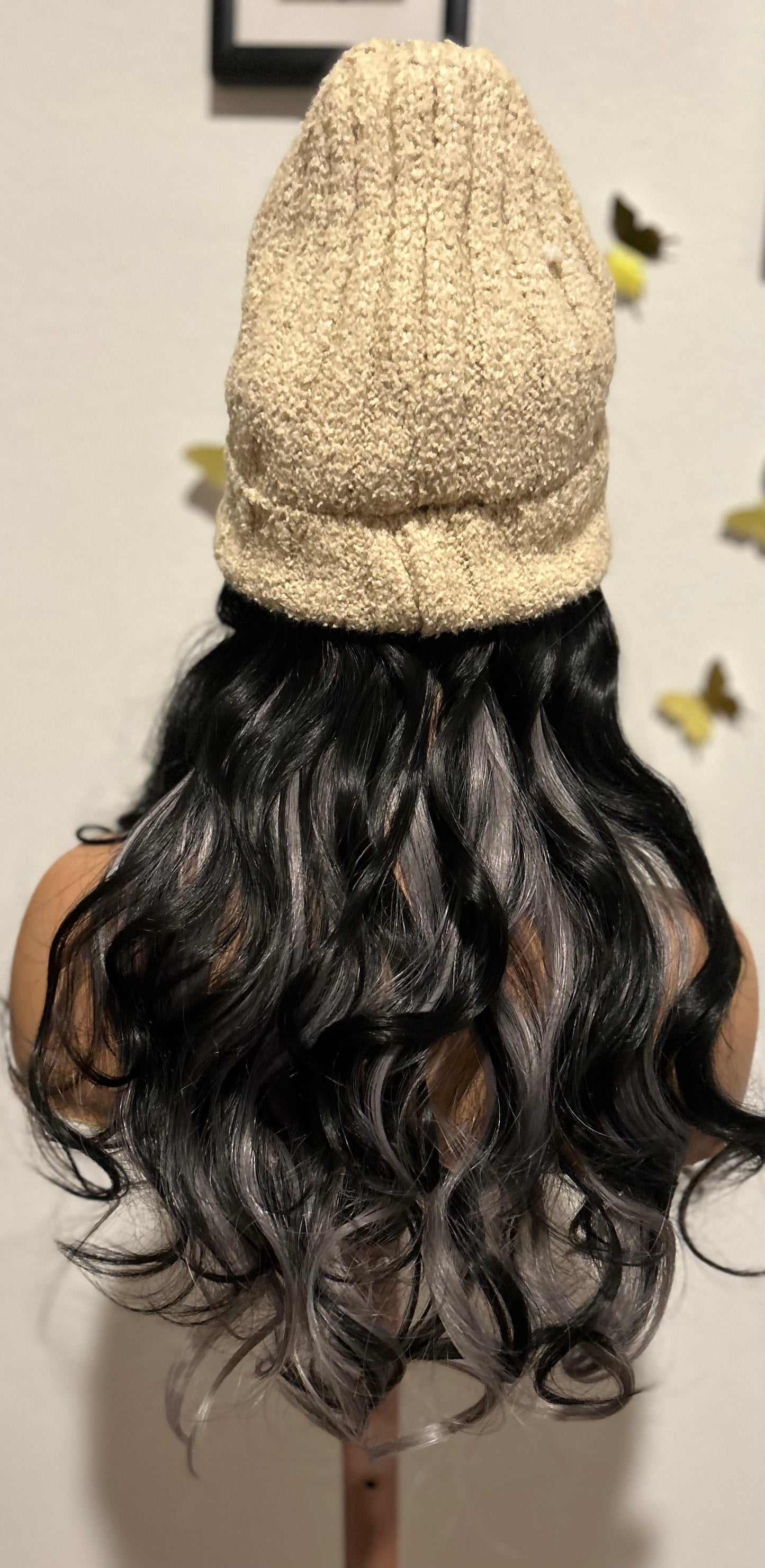 Hat Synthetic Wigs
