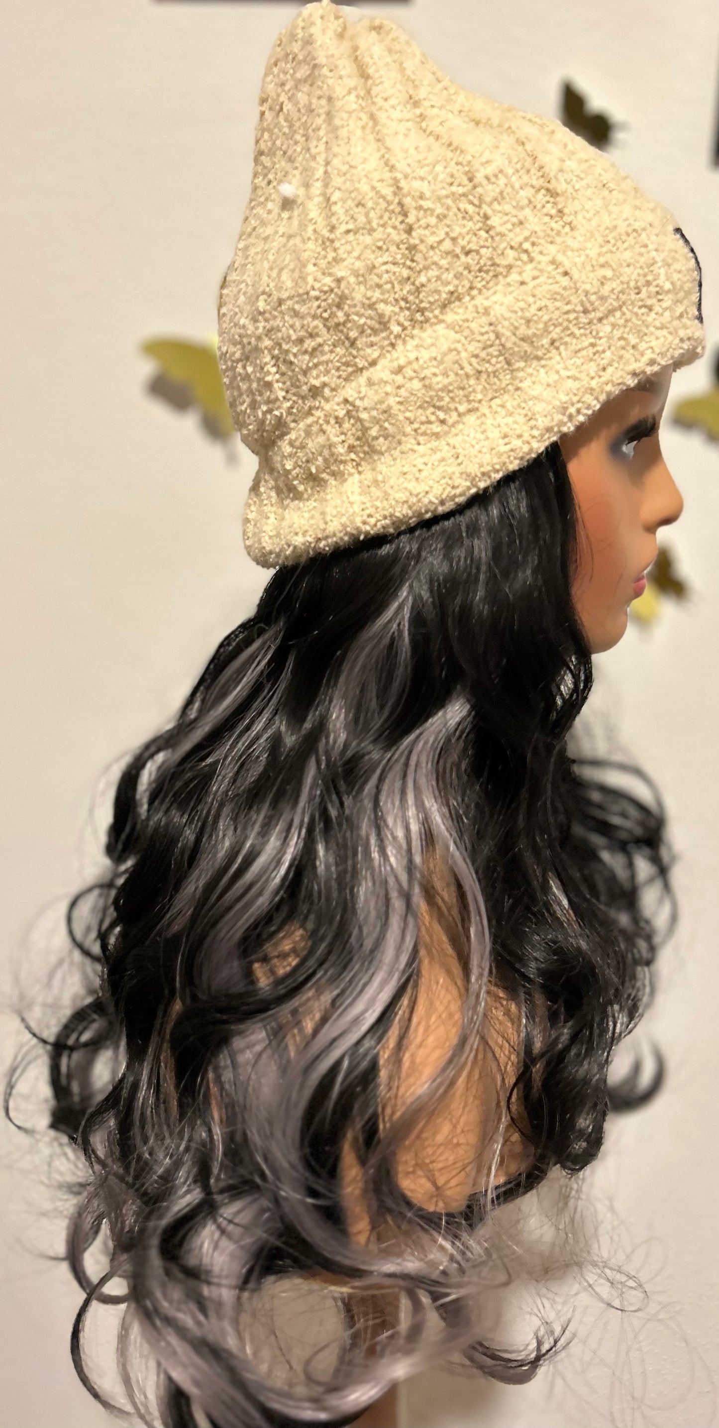 Hat Synthetic Wigs
