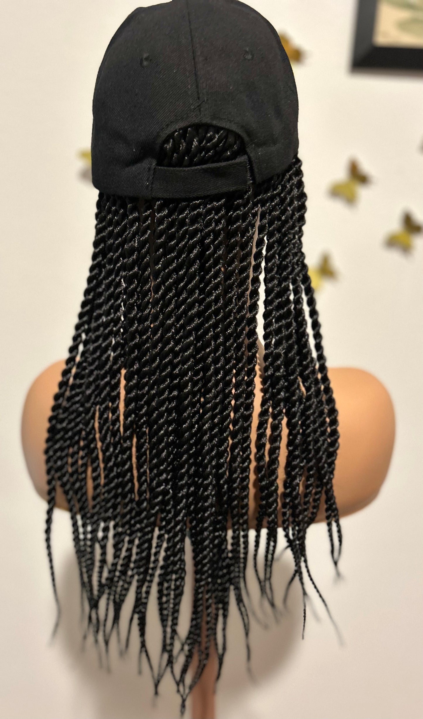 Hat Synthetic Wigs