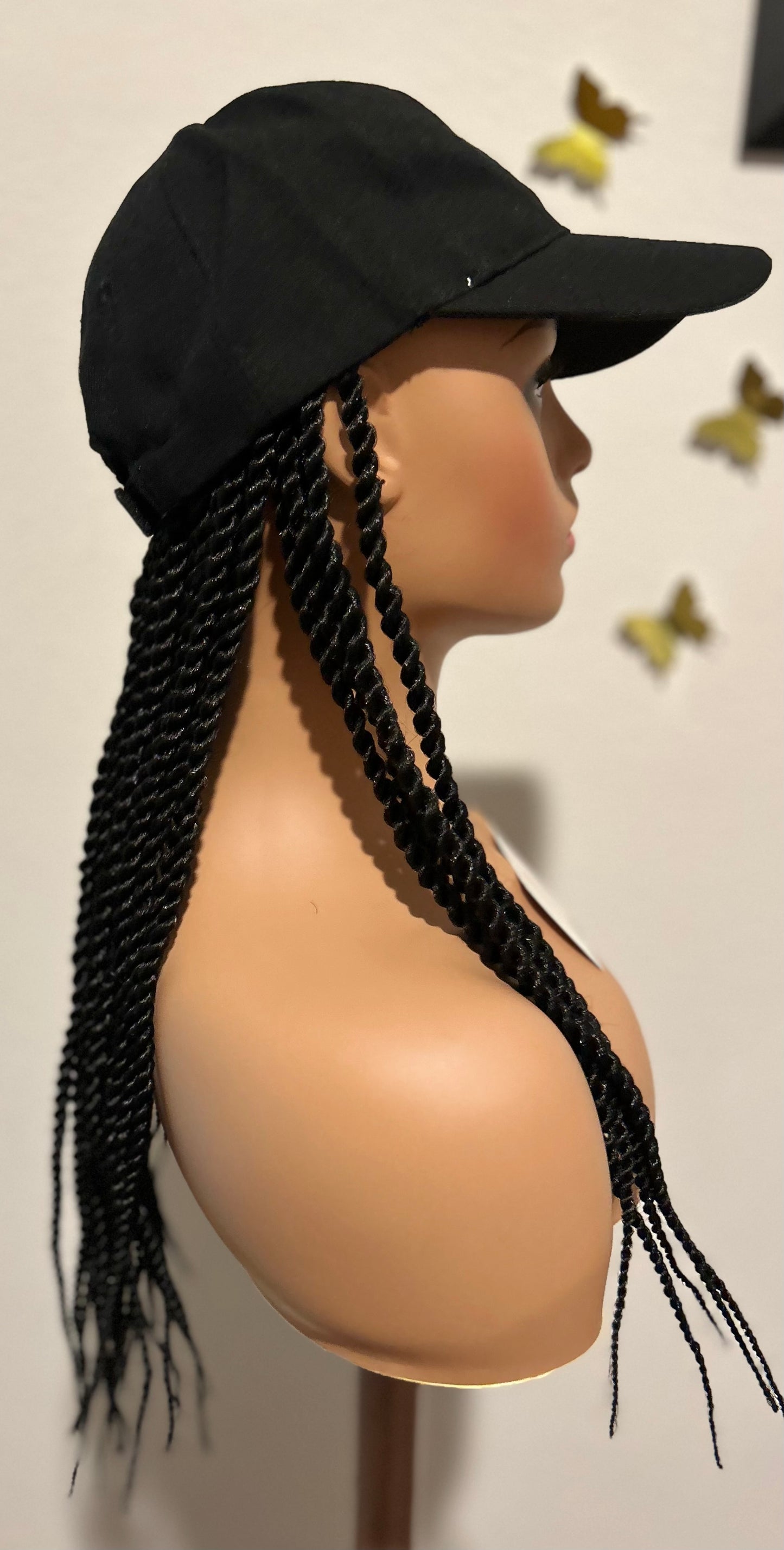 Hat Synthetic Wigs