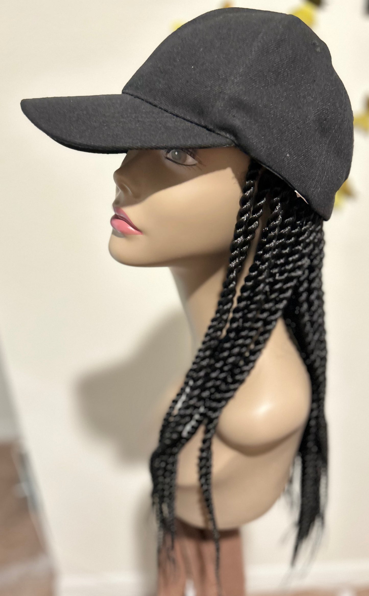 Hat Synthetic Wigs