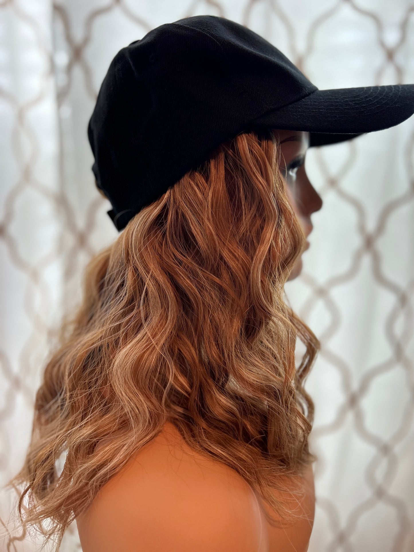Hat Synthetic Wigs