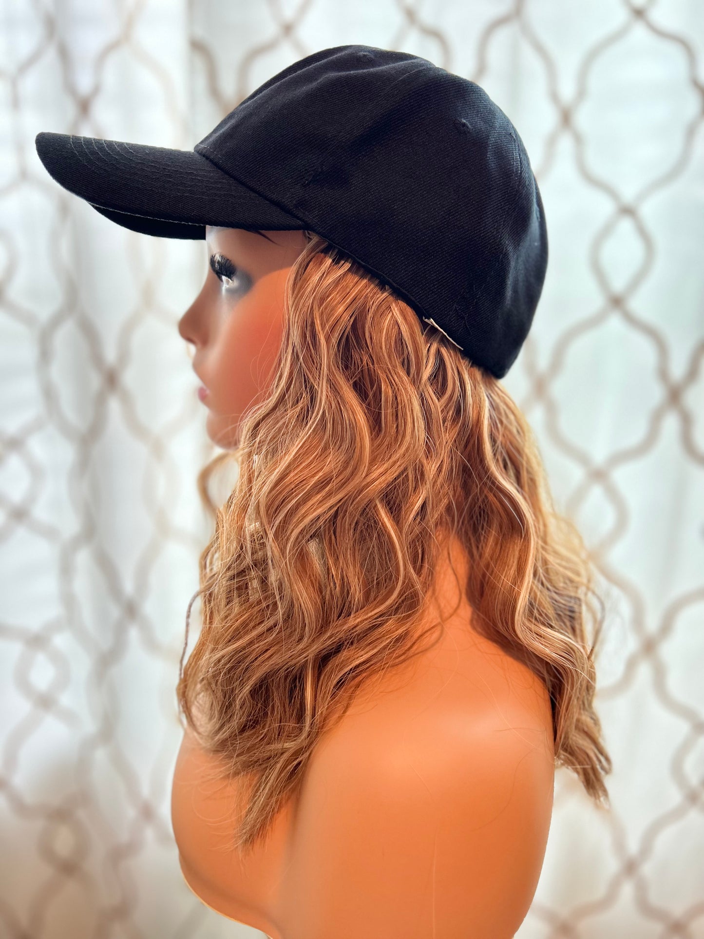 Hat Synthetic Wigs