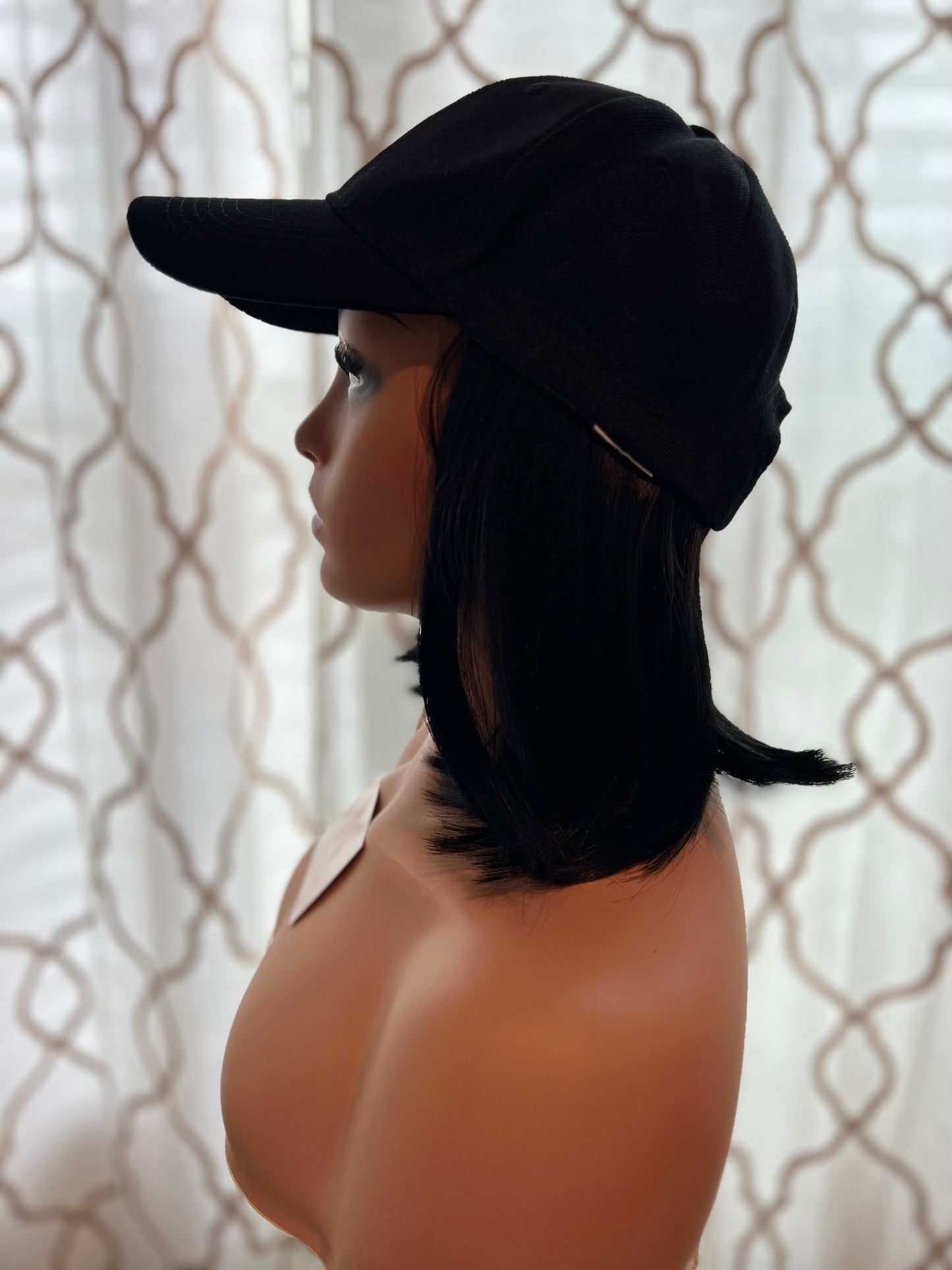 Hat Synthetic Wigs
