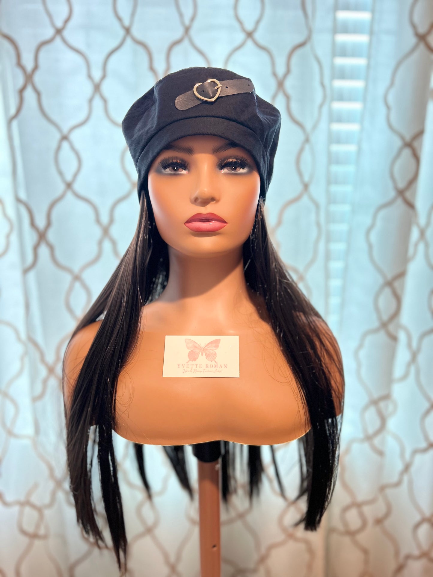 Hat Synthetic Wigs