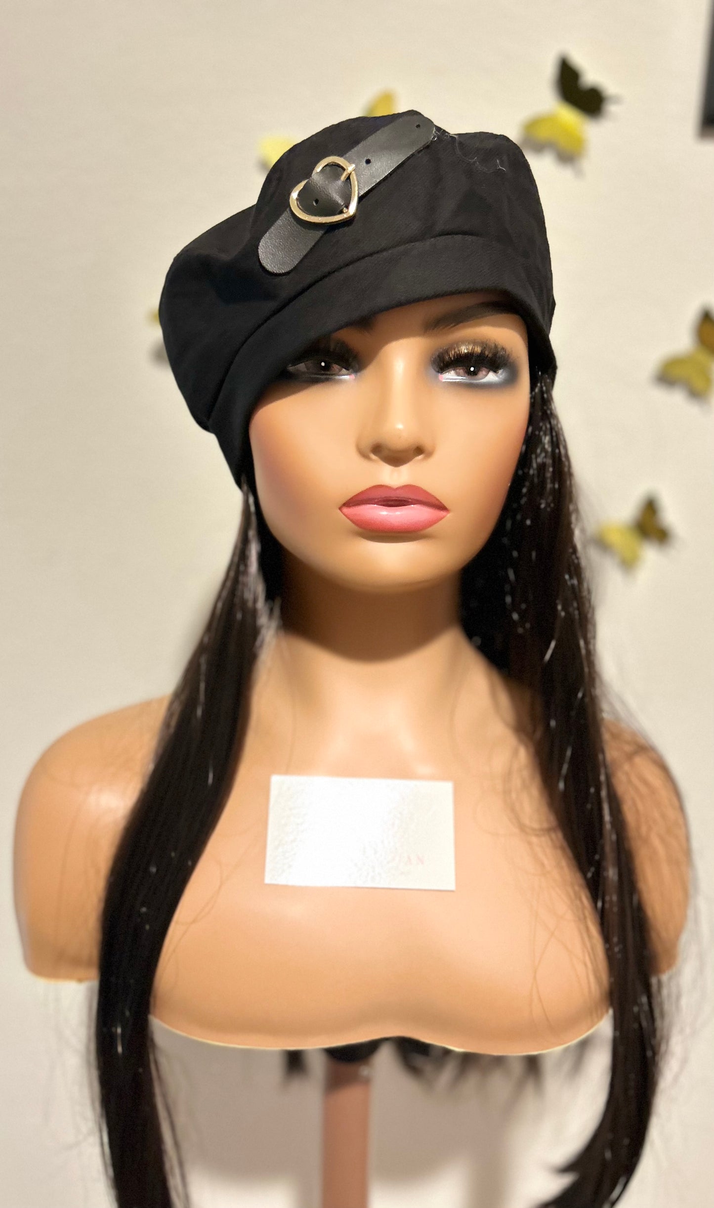 Hat Synthetic Wigs