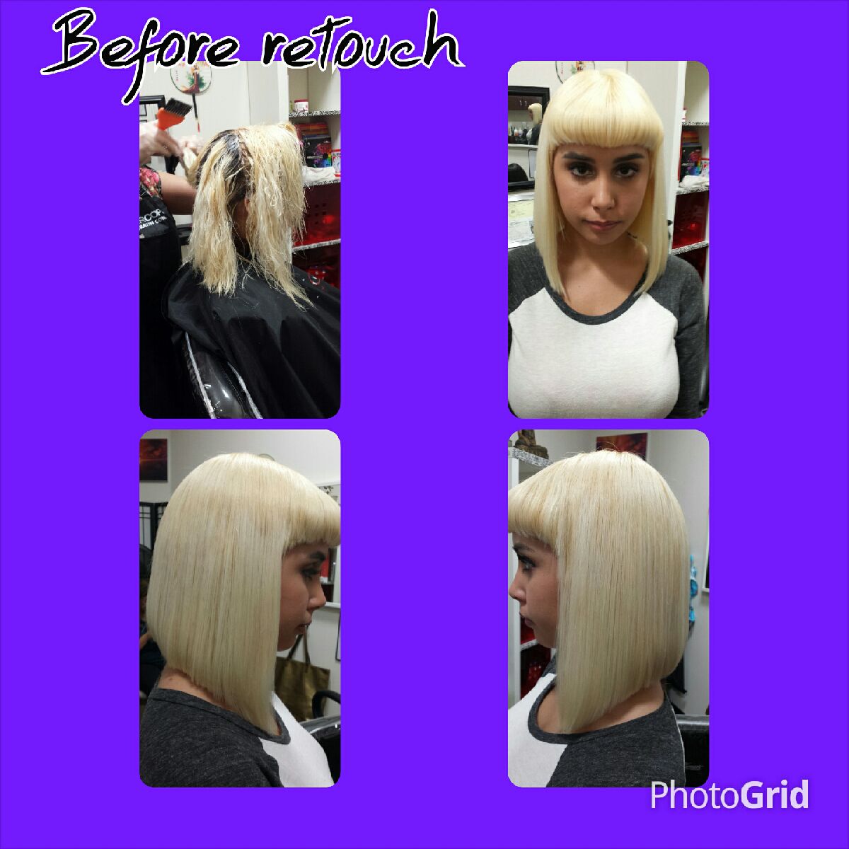 Color, Bleached, cut & Style